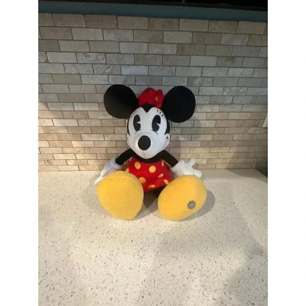 Walt‎ Disney World Vintage Style 100 years of Magic Minnie Mouse 17" Plush b2